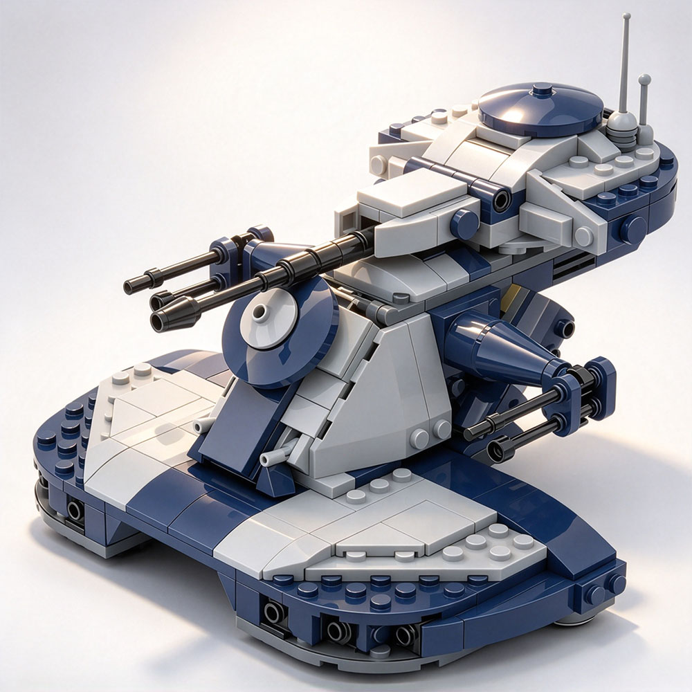 MOC Classic Star Movie Accesso - Lego Compatible Military Tank review and price
