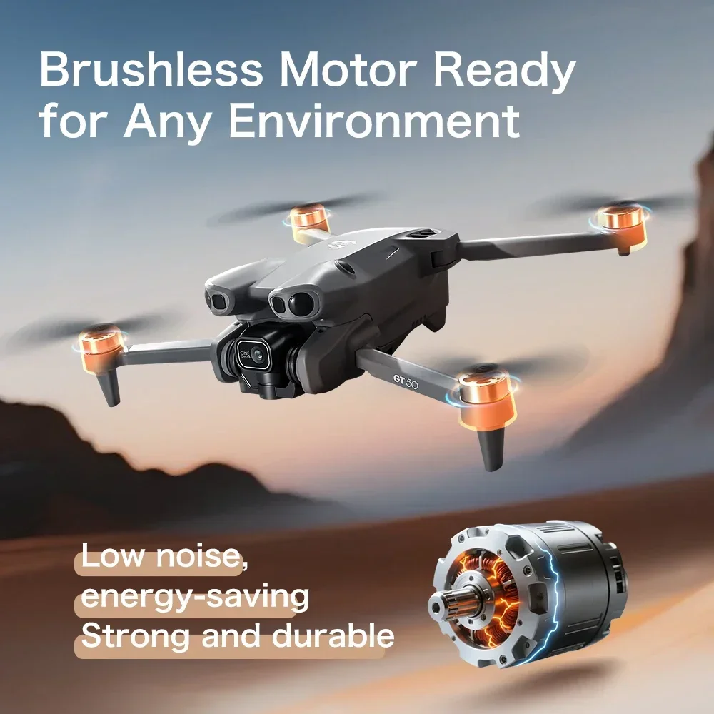 GT50 2.4GHz RC Quadcopter FPV  - Fpv Brushless Rc Drone 4K review and price